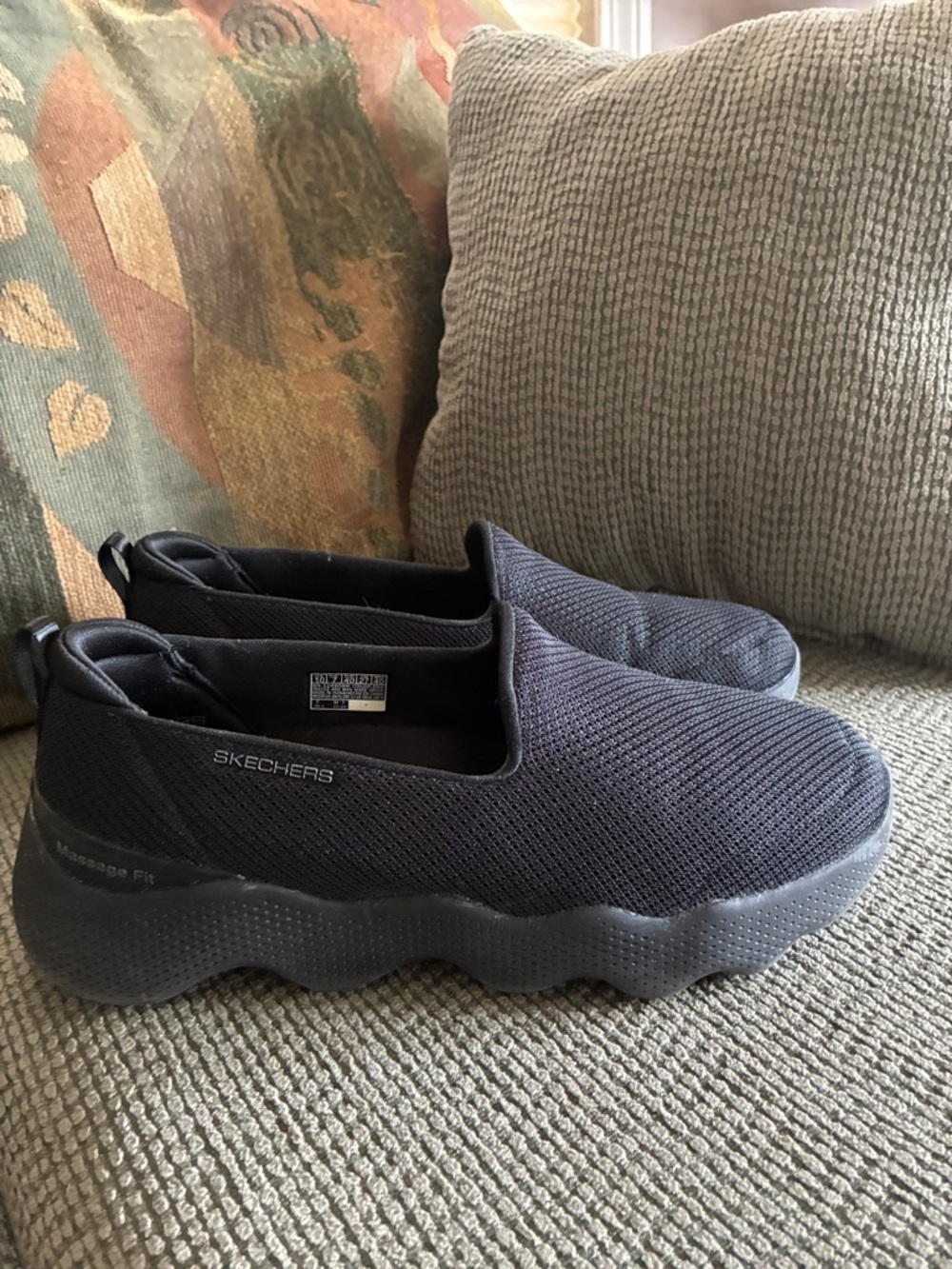 Skechers Slip-On Loafers in Black